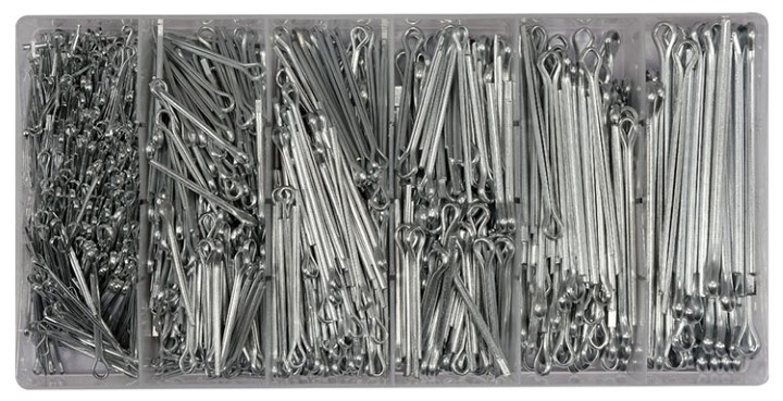 KRAFT&DELE KD10509 Pojistné závlačky piny spony 1000ks