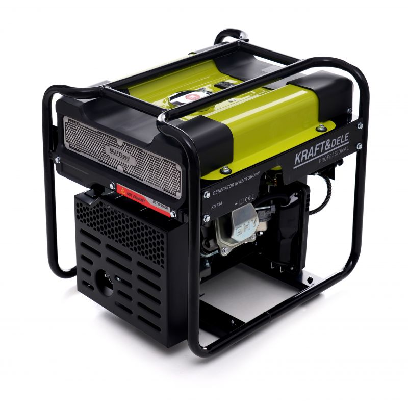 Kraft&Dele KD134 4000W ELEKTROCENTRÁLA GENERÁTOR PROUDU 4kW 230V + olej