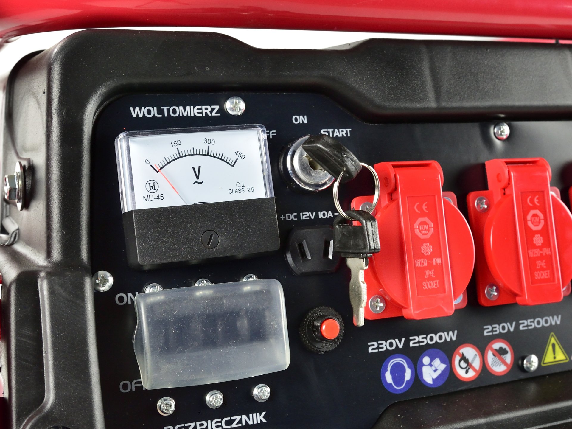 Tvardy T05004 Elektrocentrála s elektronickým startováním 17HP 8,5KW 400V