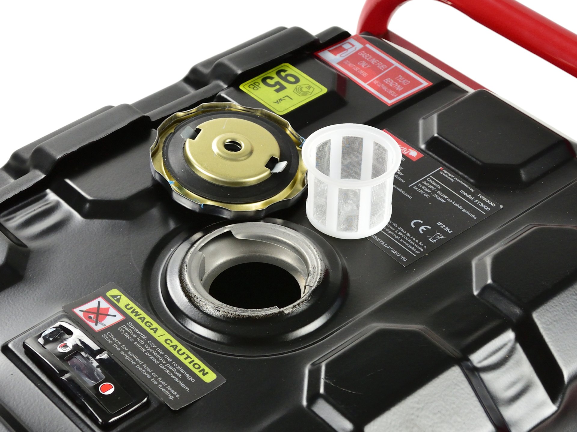 Tvardy T05002 Elektrocentrála generátor proudu 7HP 2800W 400V
