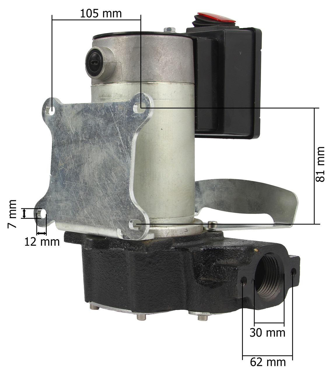 MAR-POL M66905 Čerpadlo na naftu 1" 12/24 V BJC