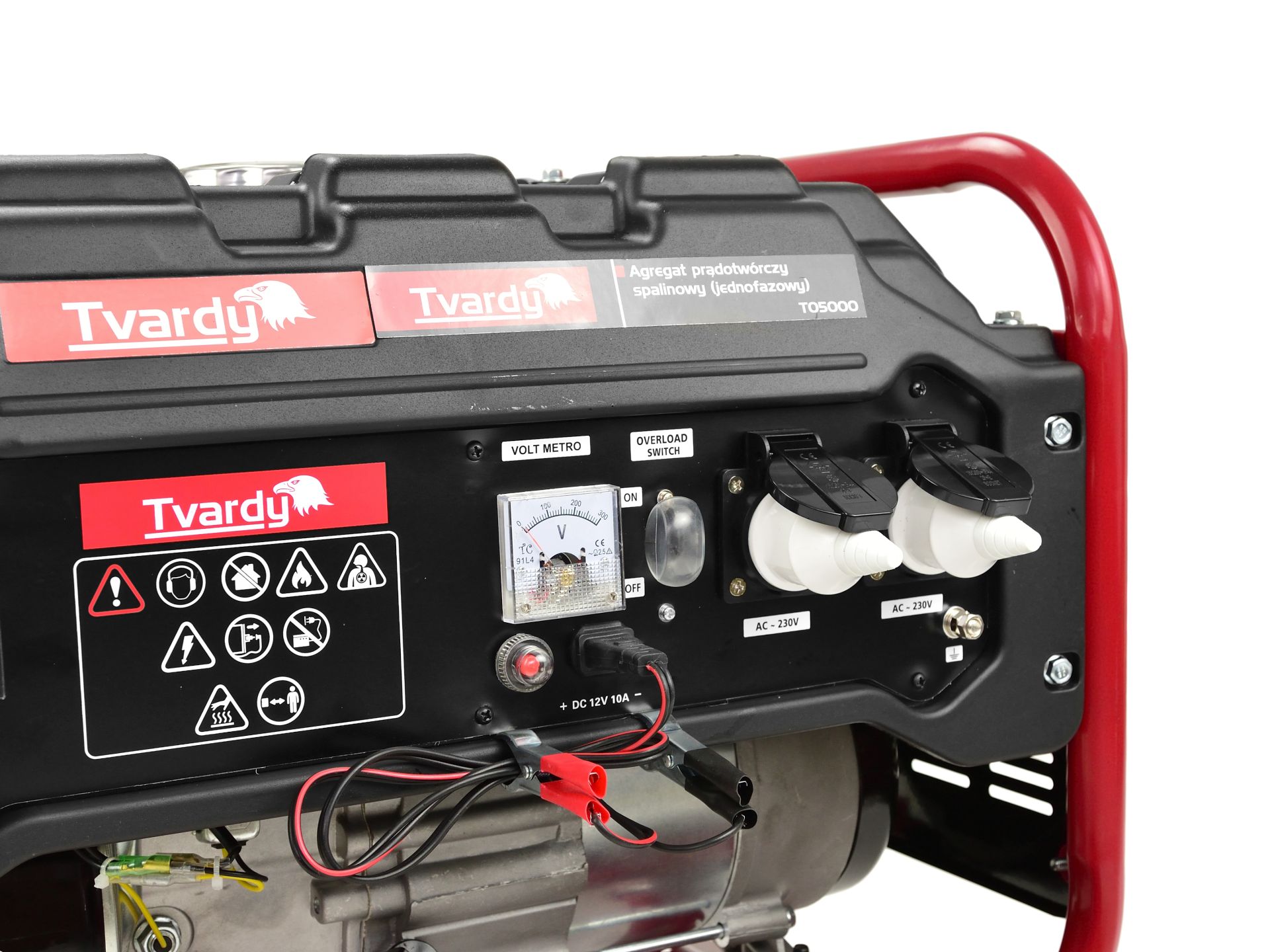 Tvardy T05000 ELEKTROCENTRÁLA GENERÁTOR PROUDU 5HP 2200W 230V