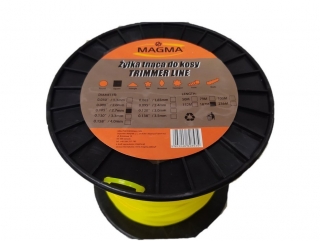 Magma NÁHRADNÍ STRUNA pro křovinořez, vyžínač, kosu 2,4mm 79m TRIMMER LINE