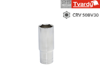 GEKO T00141-10 Šestihranný nástrčný klíč dlouhý 1/4" CrV 10 mm, klíče