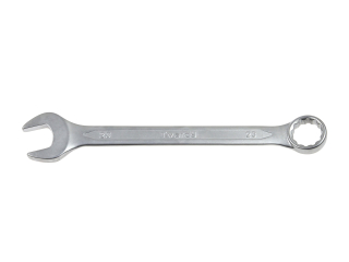 TVARDY T00632 Klíč plochý-očkový satén 32mm CRV - CS DIN3113A