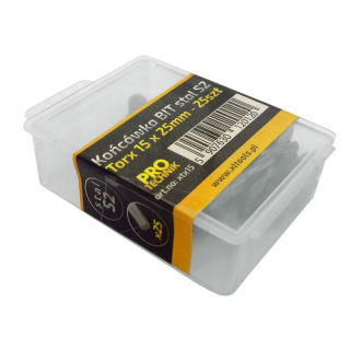 IRMA XTX25 Sada bitů bity ocel S2 Torx 25 x 25mm 25ks