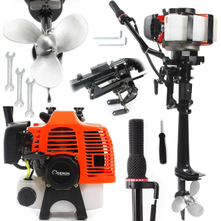 Mar-pol M83302 49cm3 Benzínový motor lodní pro motorové čluny lodě Typ-C