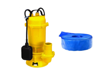 KRAFT&DELE KD761 Ponorné čerpadlo na vodu drtič plovák 3100W 2" + 100m PVC hadice 