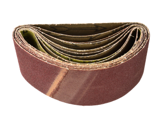 GEKO G00355 Brusný pás, smirkový papír na broušení 75x457mm 10ks P100