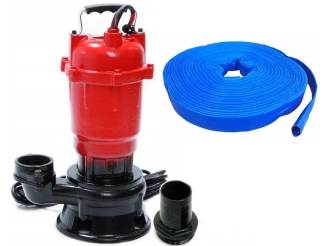 MAR-POL M279900 Čerpadlo do septiku na znečištěnou a čistou vodu + PVC 20m 2"