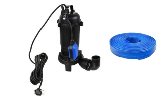 GEKO G81423 750W Ponorné kalové čerpadlo s drtičem a plovákem WQD 2"