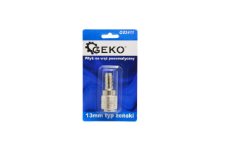 GEKO G03411 Konektor pro pneumatickou hadici připojka 13mm spojka adapter samice