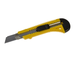 GEKO G01848 Sada 10ks Vysouvací odlamovací nůž na tapety 100x18x0,5mm nožík