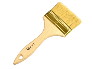 GEKO G66005 Ruční anglický štětec PLOCHÝ na malování 90mm, SADA 6ks