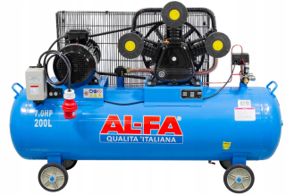 AL-FA ALC-200-3 OLEJOVÝ KOMPRESOR 200L 3 pístový 5,2kW 400V