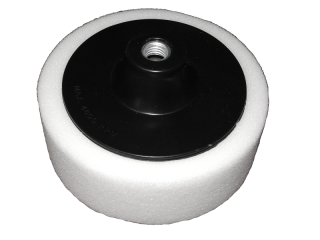 MAR-POL M07910 Leštící kotouč, houba, molitanový, pěnový 150mm, 50mm bílý