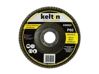 GEKO K00002 Brusný lamelový kotouč 125mm P60 na kov, beton, dřevo SADA 10ks