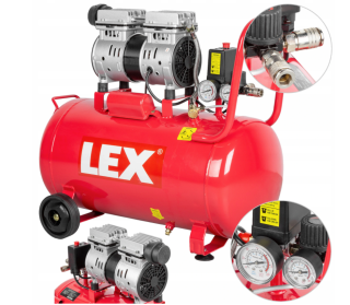LEX LXAC50-21LO Bezolejový kompresor 50L 2,1kW 230V 