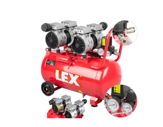 LEX LXAC60-22LO Bezolejový kompresor 60L 2,25kW 230V