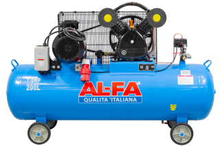 AL-FA ALC-200-2 Olejový kompresor 200L 400V 2písty 5,2kW