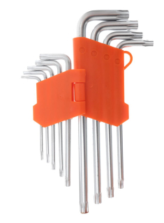 KRAFT&DELE KD10297 Imbusové klíče 18ks Torx 1,5-10mm T10-50mm