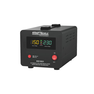KRAFT&DELE KD1931 Stabilizátor napětí 1000VA 230V regulátor elektrické energie AVR