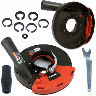 MAR-POL M04101 Protiprachový kryt na brusku 180mm