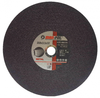 MAR-POL M08165 Kotouč na kov, plech, železo 350mm 3,5x32mm sada 10ks
