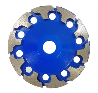 MAR-POL M08792 Kotouč brusný diamantový na beton 125mm, 5,0x22,2mm T-vzor