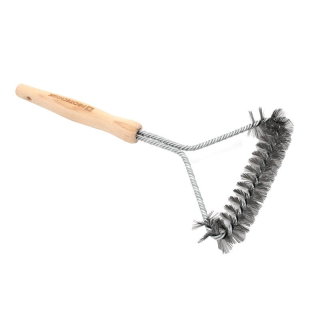 IRMA GS0831 Kartáč na čištění grilu 14cm tvrdý drát PRO+
