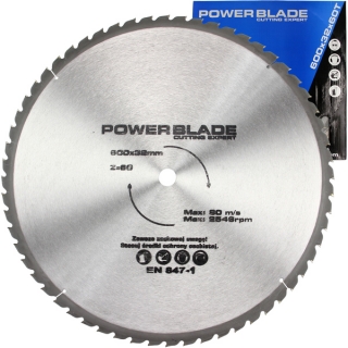  MAR-POL M09079 Kotouč pilový vidiový, 600mm 60T 32mm Power Blade