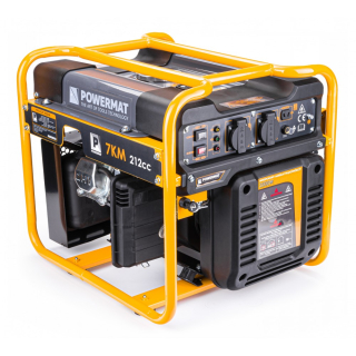 POWERMAT PM-AGR-3500IM INVERTOROVÁ ELEKTROCENTRÁLA GENERÁTOR 7HP 230V 3500W