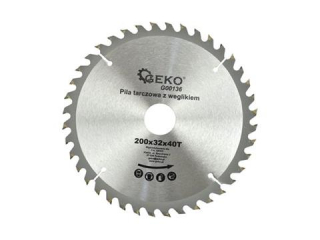 GEKO G00136 Pilový kotouč na dřevo 200mm 32mm 40T
