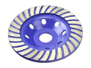 GEKO G00377 Diamantový kotouč turbo pro broušení na brusku 125mm
