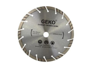 GEKO G00223 Diamantový kotouč na beton segmentový 230mm 22,2mm