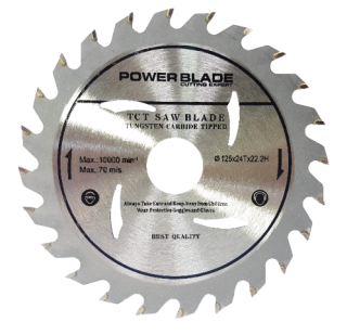MAR-POL M09050 Kotouč pilový vidiový, 125mm 24T 22mm POWER BLADE 
