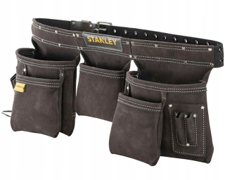 STANLEY FM80113 Kožený pásek na nářadí s kapsami