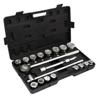 IRMA KNZ216 Gola sada nástrčné klíče v kufříku 21ks 3/4'' 6hran 19-50mm