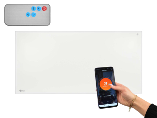 GEKO G80574 Infračervený ohřívač 700W infrazářič panel Wifi