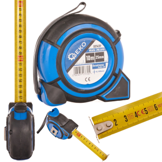 GEKO G01459 Svinovací metr 10x25mm oboustranný
