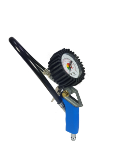 MAR-POL M80698  Pistole na hustění pneumatik s manometrem 12 bar hadice-410mm