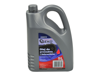 GEKO G82016 Olej pro mazání vodících lišt a řetězů motorových pil 5L