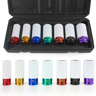 Mar-pol M58269 Nástrčné hlavice klíče pro hliníkové disky 1/2" 17-27mm