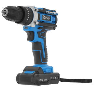 GEKO G80656 Vrtačka/ šroubovák s příklepem 21V / 2x 2,0Ah baterie