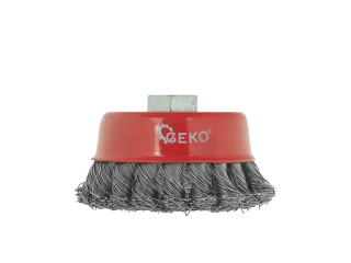 GEKO G00594-1 Drátěný kartáč z pleteného drátu 85 mm