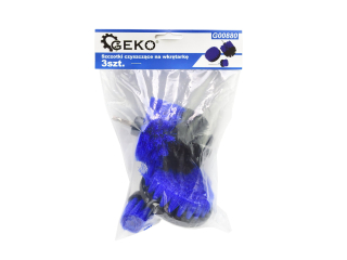 GEKO G00880 Čistící kartáče na vrtačku 3ks