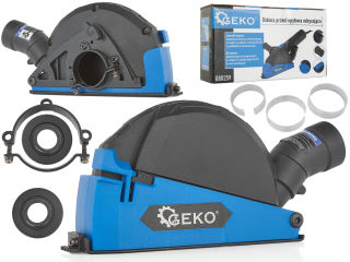 GEKO G80259 Protiprachový odsávací kryt na brusku / ochranný na prach 115/125mm
