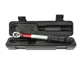 GEKO T00022 Momentový klíč dynamometrický 1/4" 5-25Nm Profesional TVARDY