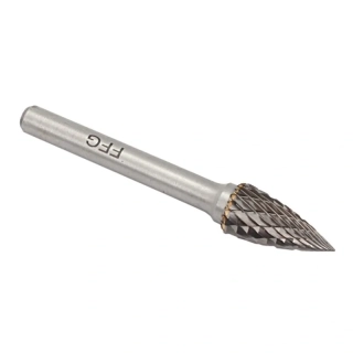 Irma FFG0618 Špičatá rašpla pilník 6x18x50/6mm na kov dřevo plast 2ks