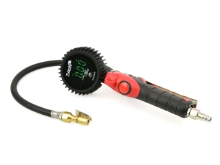 Tvardy T00241 Profesionální pistole na huštění pneumatik s digitálním LED tlakoměrem 0-18bar
